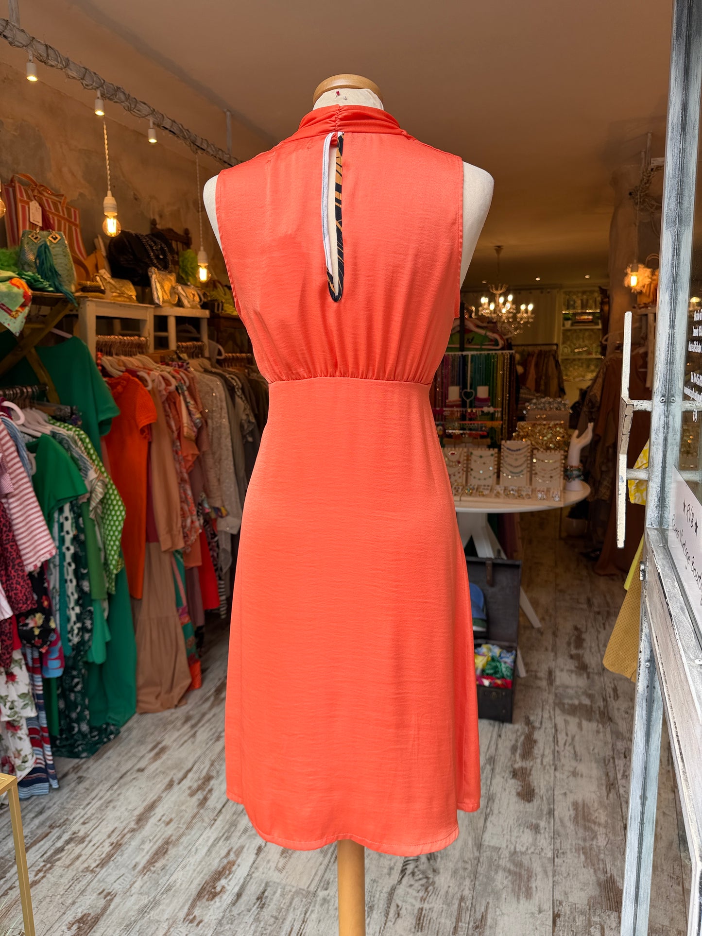 NEW COLLECTION - ABITO ST.MARTINS ARANCIO SATIN