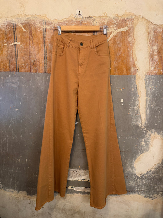 JEANS  L’AUTRECHOSE WIDE CAMMELLO