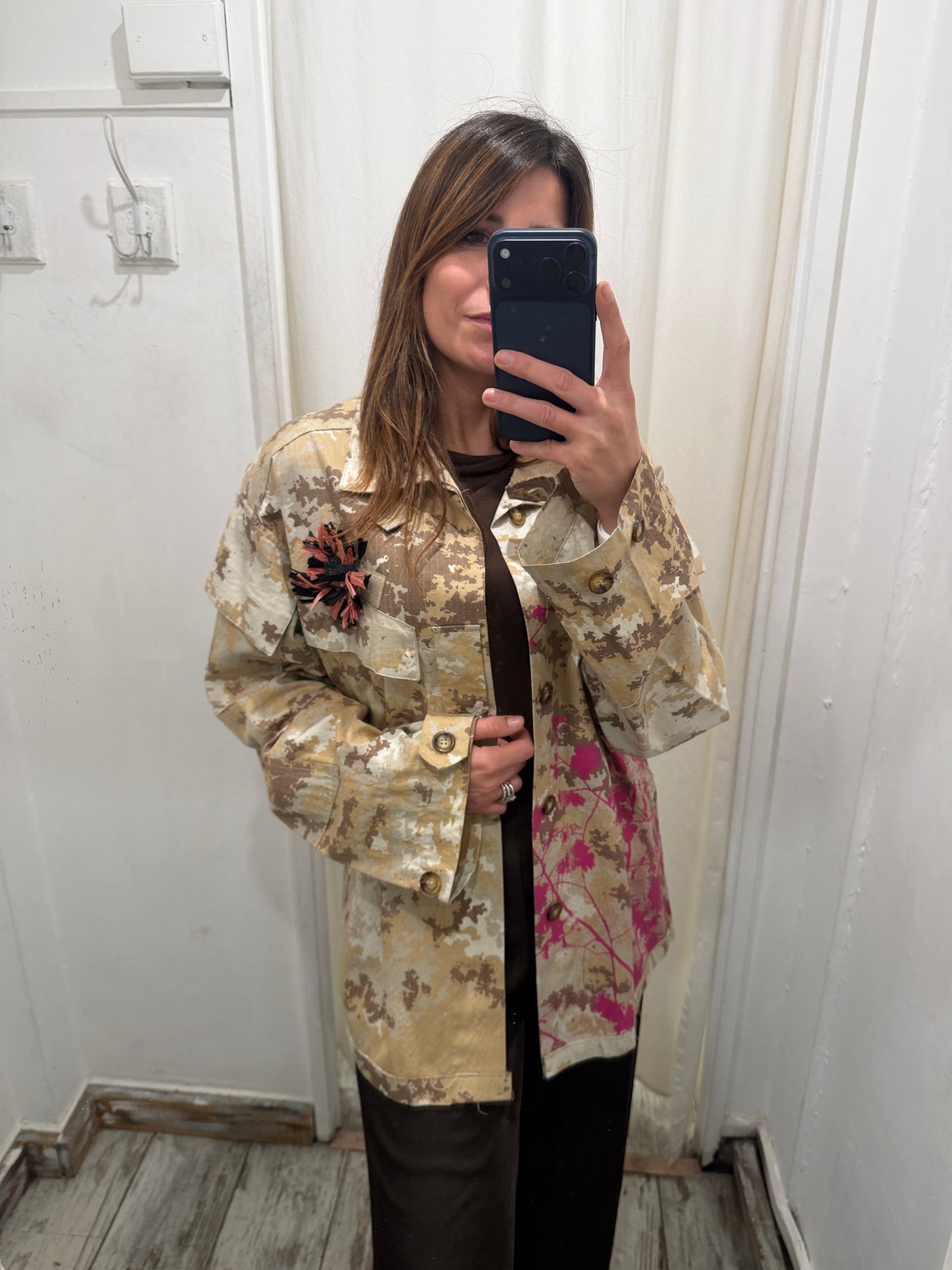 NEW COLLECTION - SAHARIANA TROMPÉ CAMOUFLAGE BEIGE