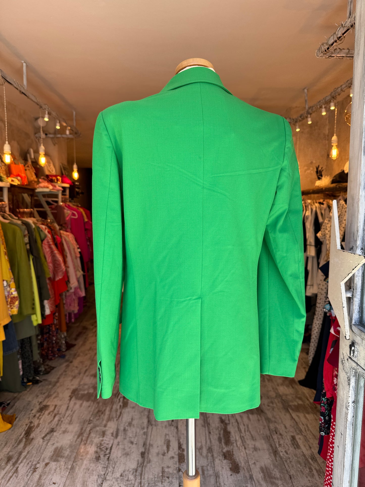 BLAZER JUCCA VERDE DOPPIOPETTO