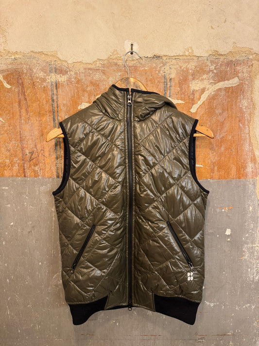 GILET DOU DOU VERDE MILITARE