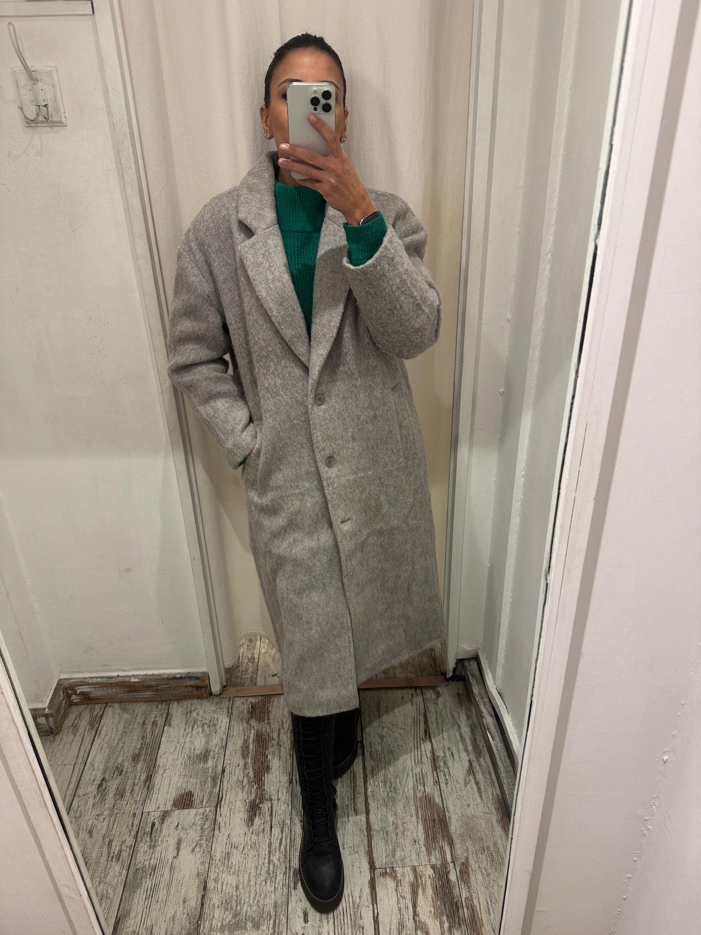 CAPPOTTO AMERICAN VINTAGE GRIGIO PERLA