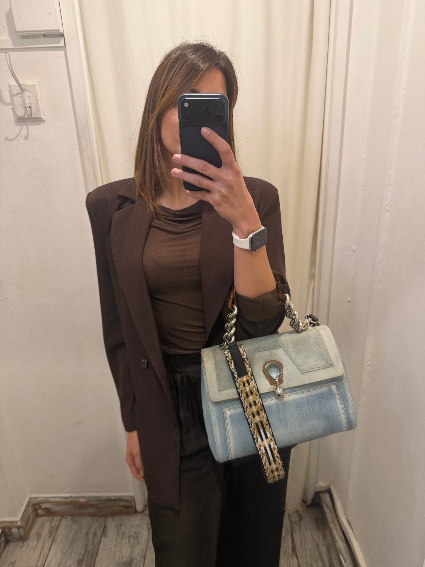 BORSA ERMANNO SCERVINO DENIM