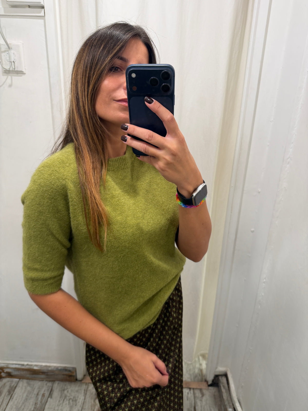 MAGLIA PISTACCHIO 3/4
