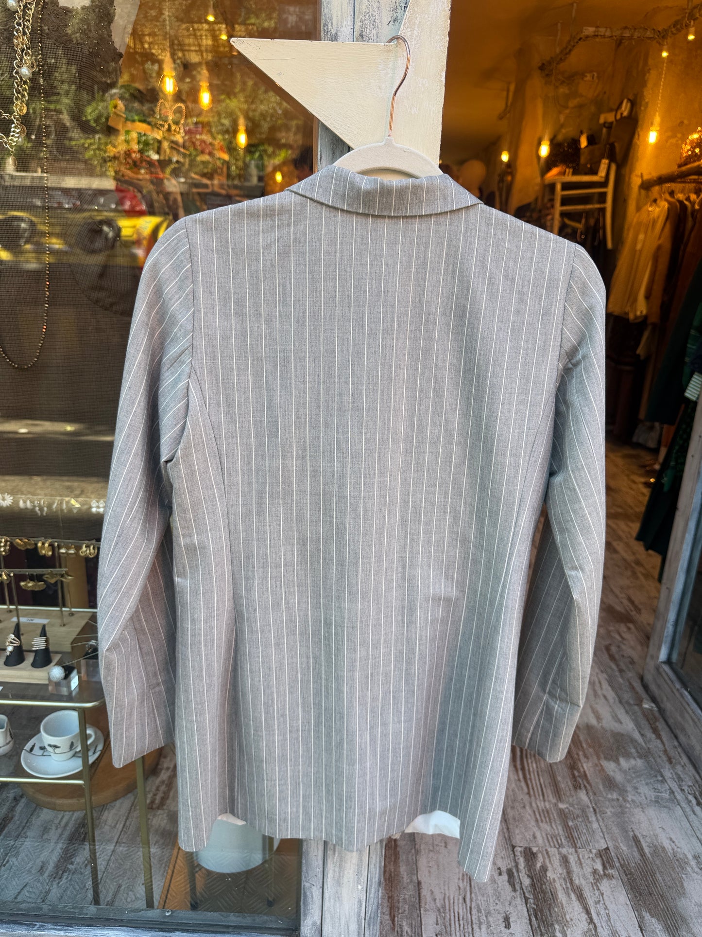BLAZER TRUE TRADITION GRIGIO GESSATO