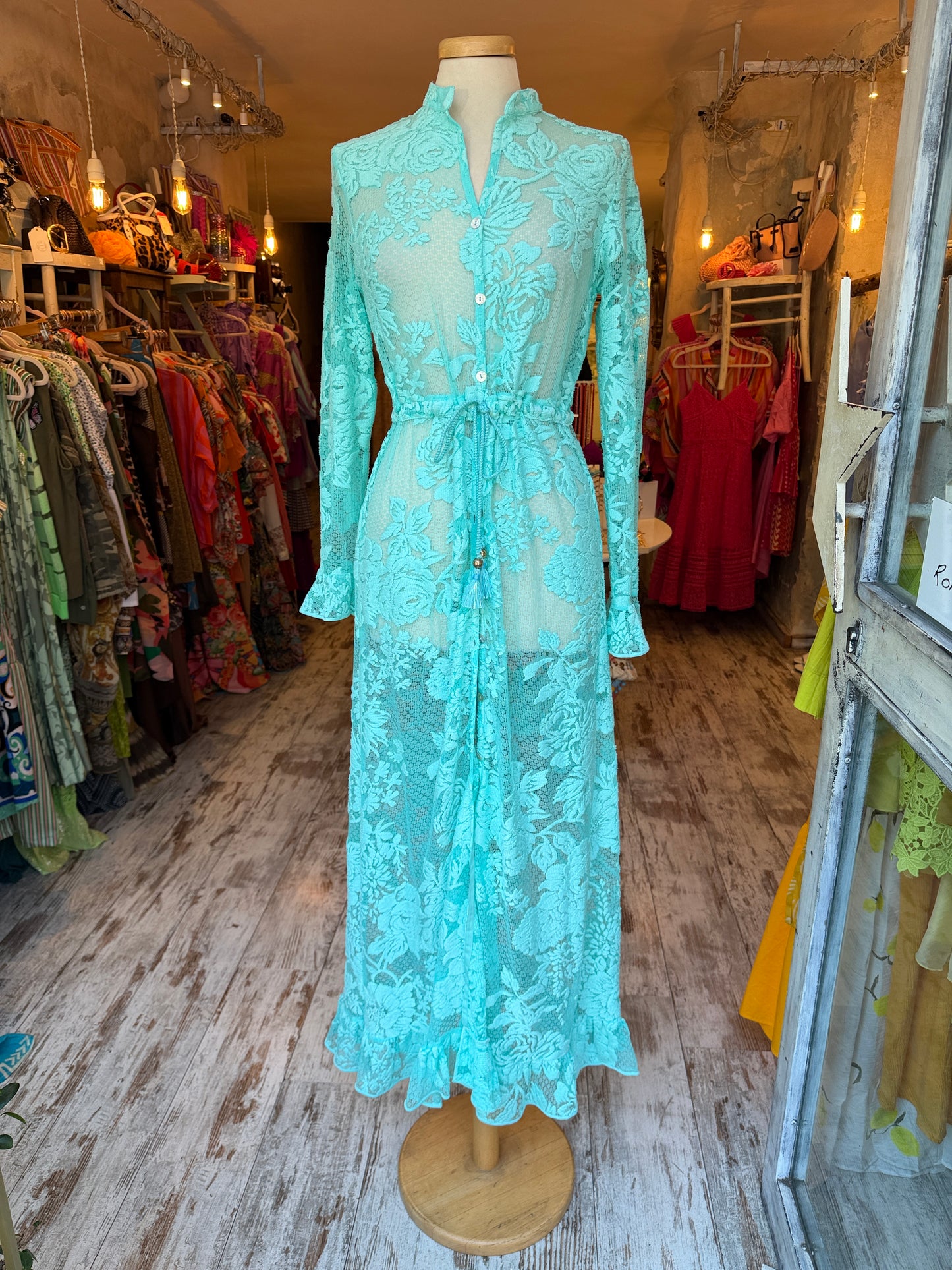CHEMISIER RAFFAELLA D’ANGELO IN PIZZO TIFFANY