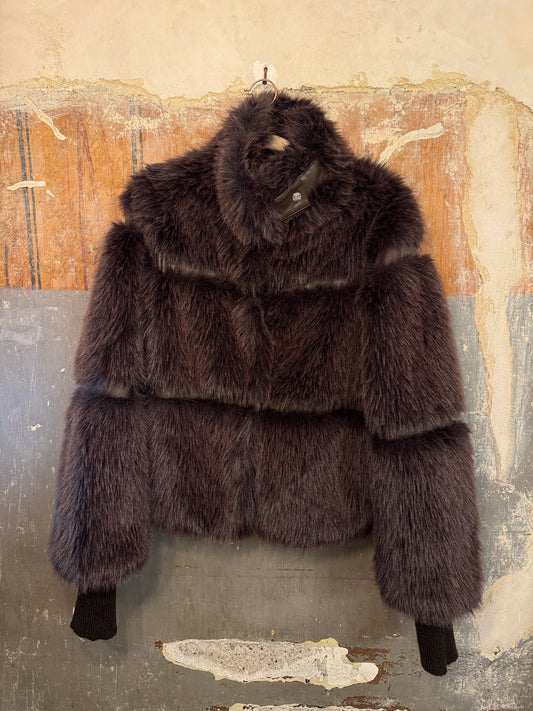 ECOPELLICCIA PATRIZIA PEPE MARRONE