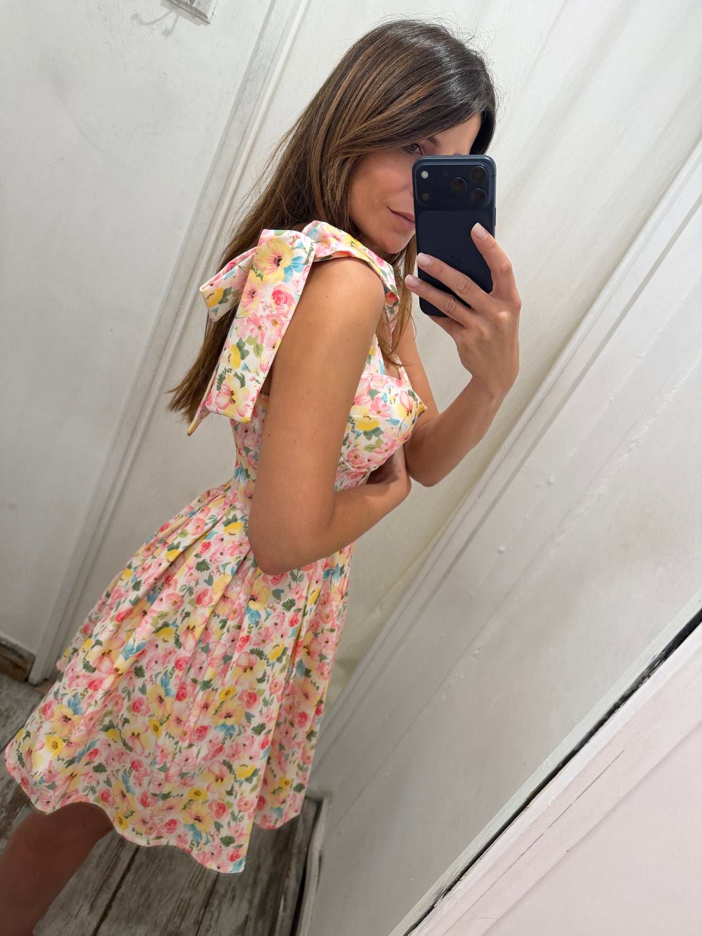 NEW COLLECTION - ABITO FLOREALE A RUOTA