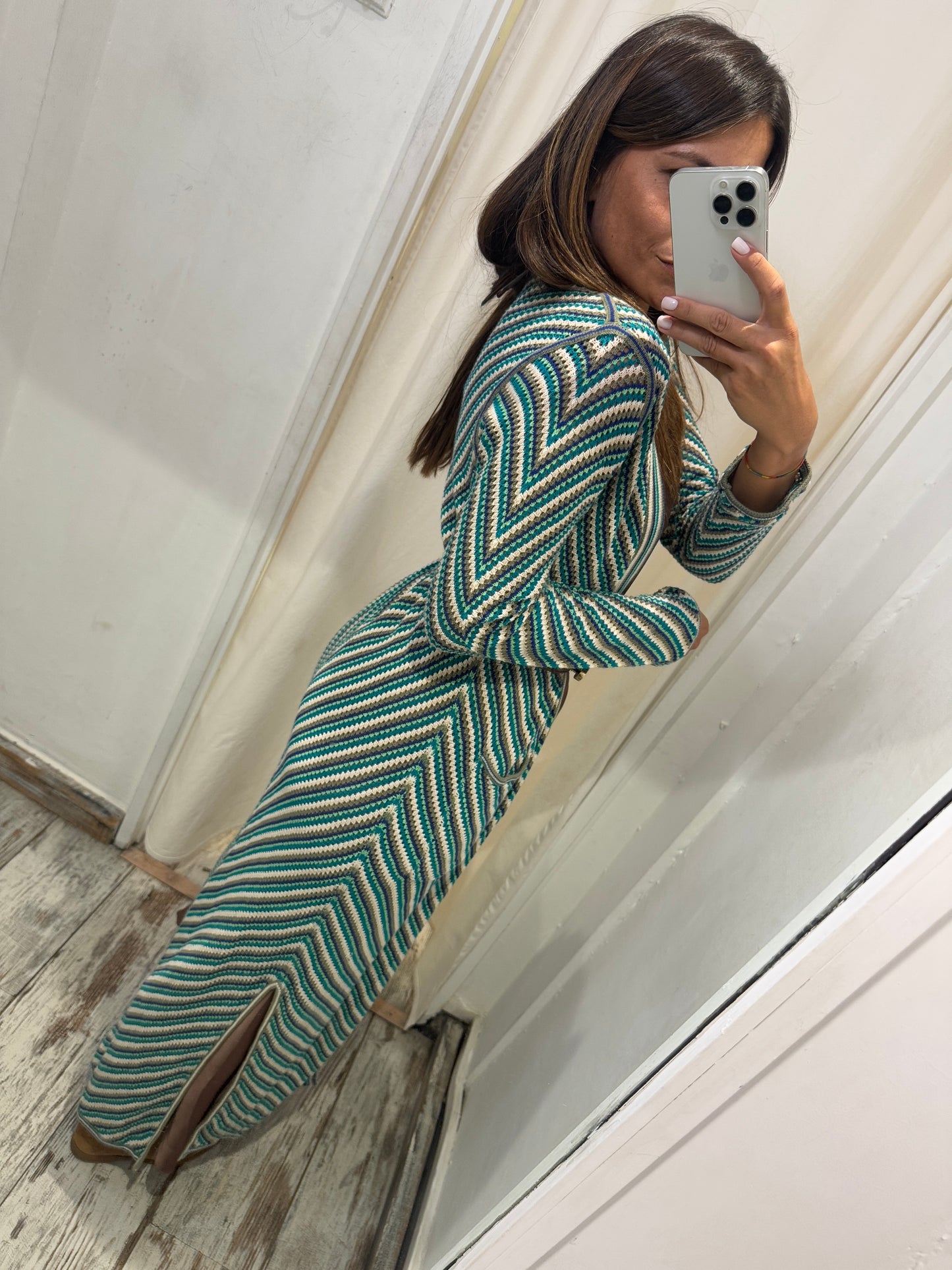 CARDIGAN LUNGO SWEET CASHMERE IN MAGLIA
