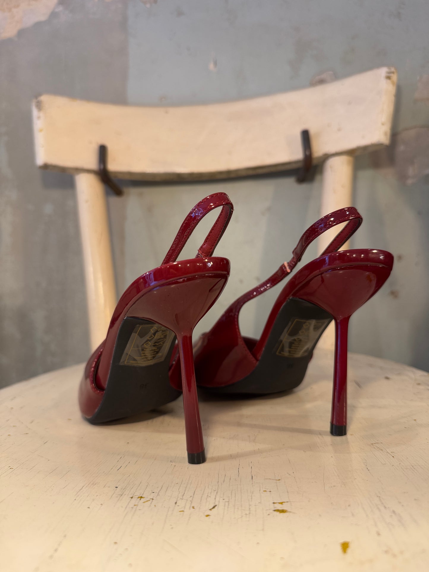 DECOLLETÈ SLINGBACK VERNICE BORDEAUX
