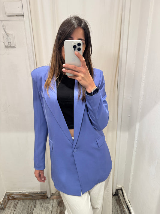 BLAZER OVER LE ROBE GLICINE