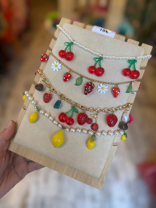 COLLANA GIROCOLLO FRUTTA