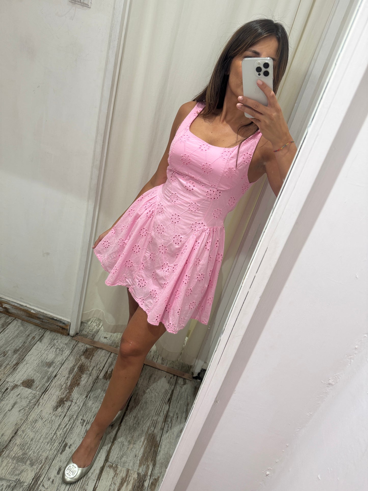 ABITO SANGALLO ROSA CORTO