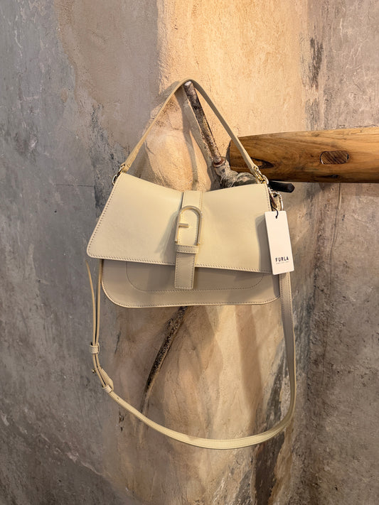 BORSA FURLA FLOW PELLE PANNA