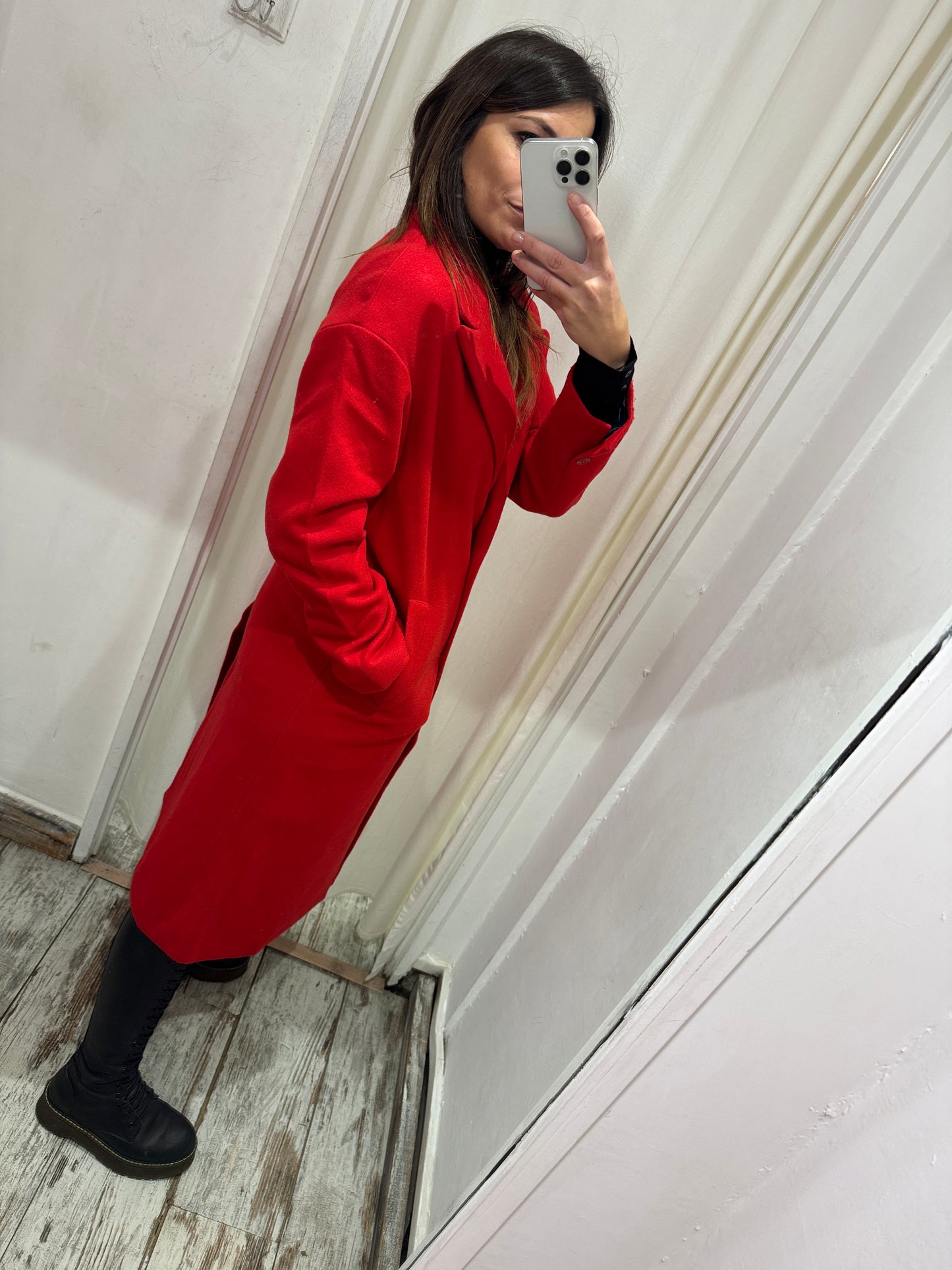 CAPPOTTO MERCI ROSSO