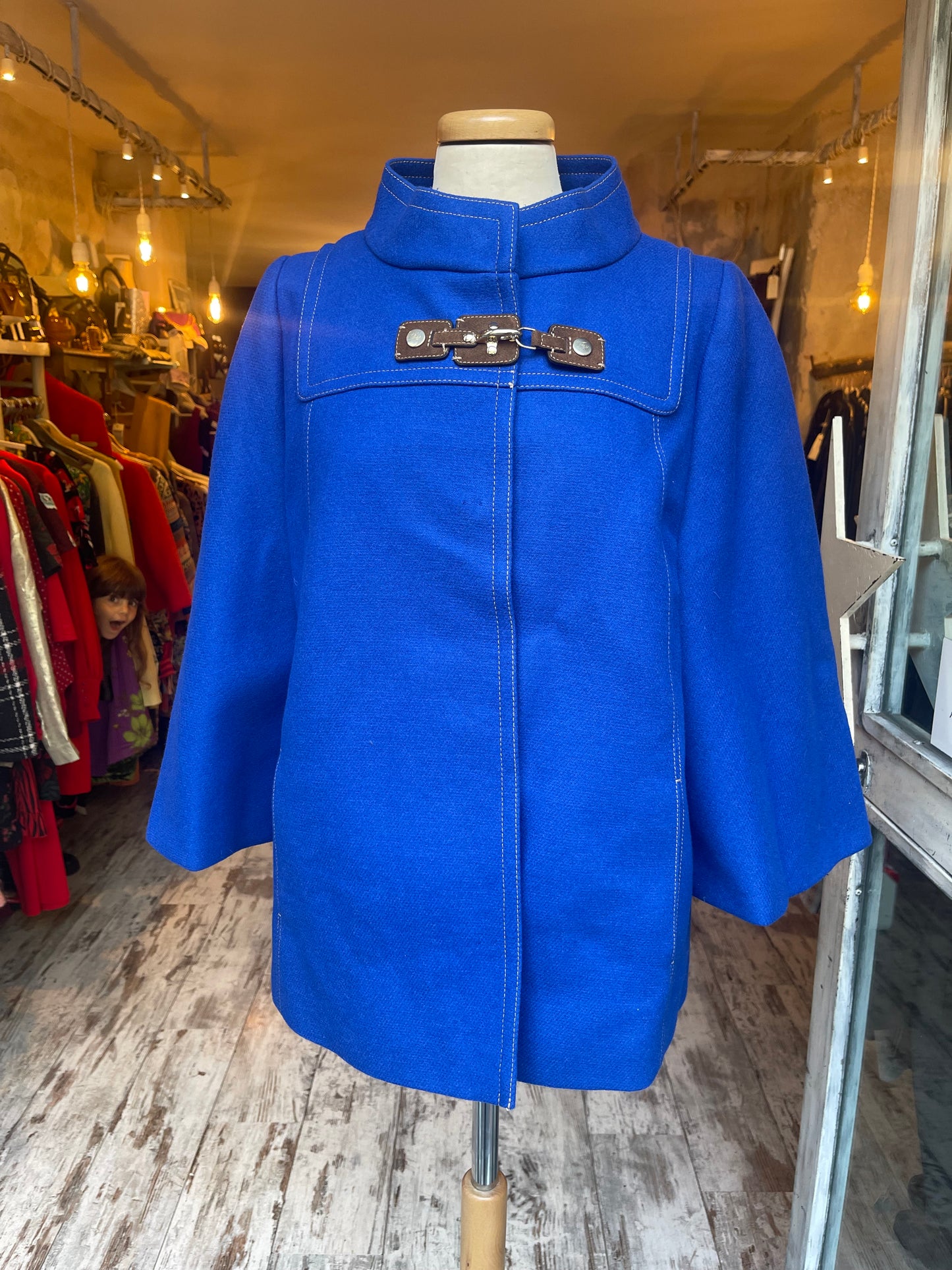 GIACCA MANTELLA FAY BLU ELETTRICO