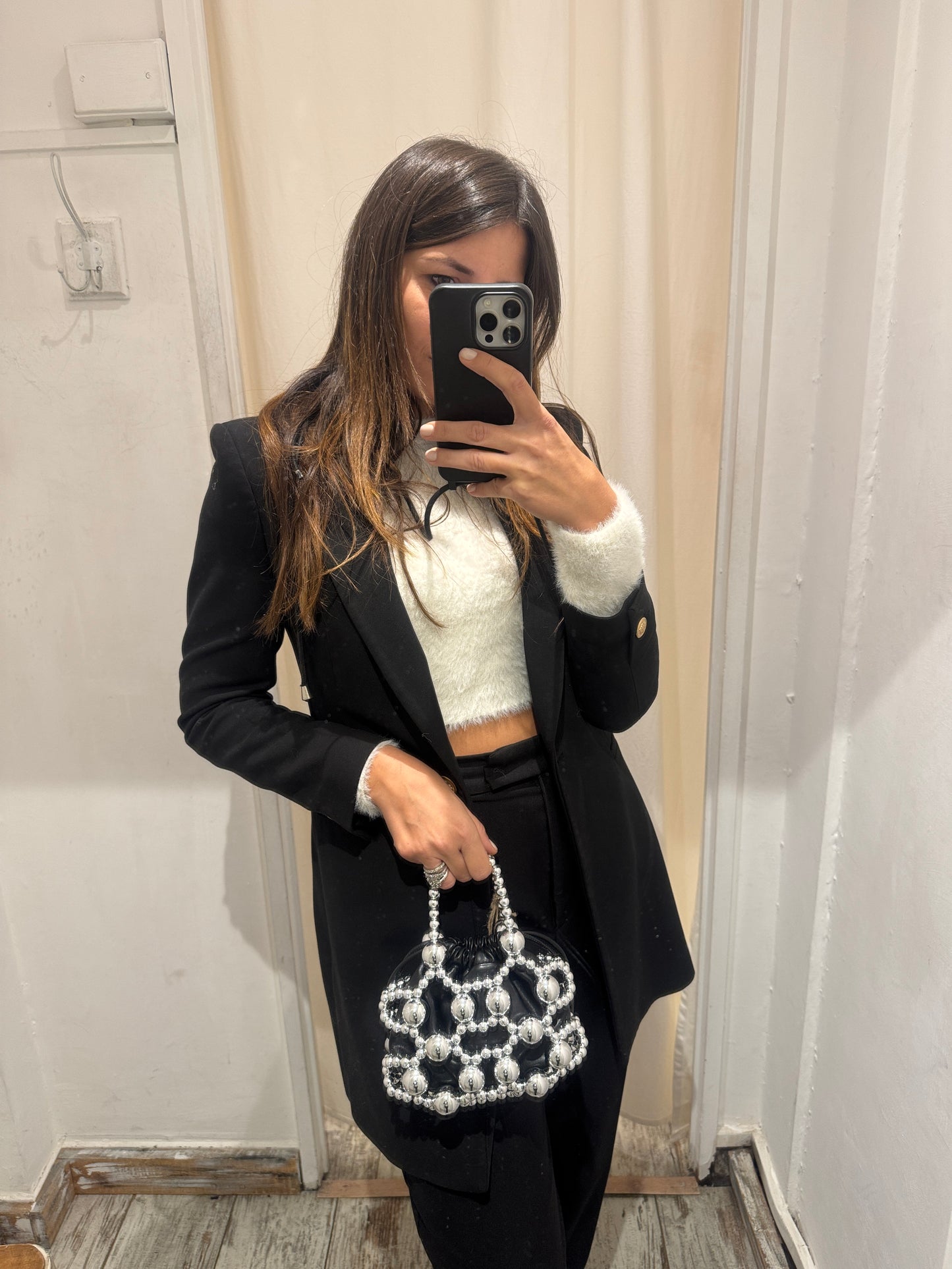 MINI BAG A SACCHETTO NERO