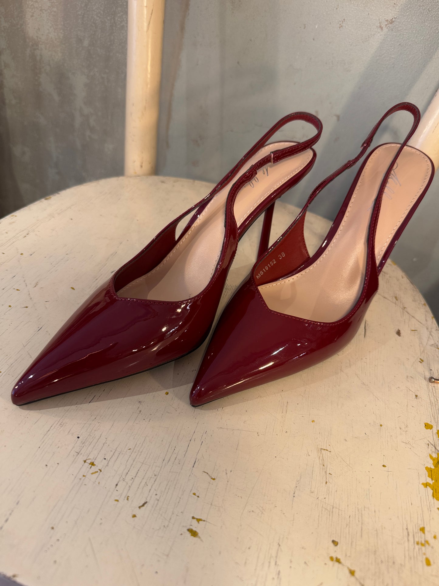 DECOLLETÈ SLINGBACK VERNICE BORDEAUX