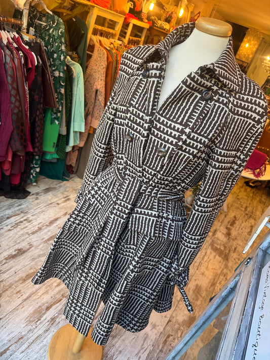 CAPPOTTO FERRAGAMO FANTASIA MARRONE