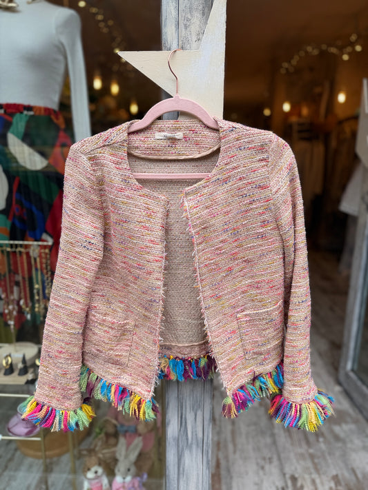 NEW COLLECTION - GIACCA XETRA BOUCLÈ NAPPINE MULTICOLOR
