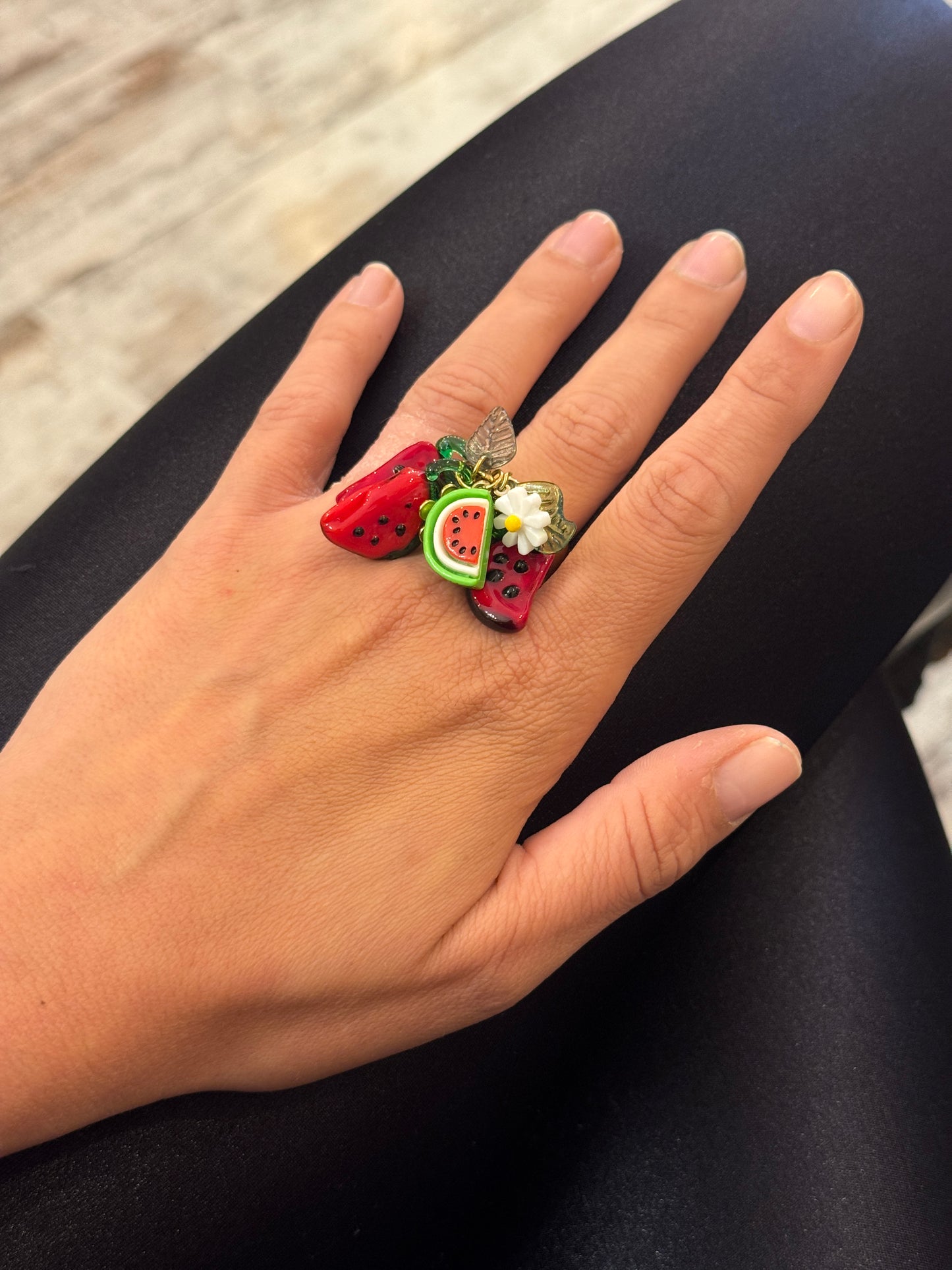 ANELLO CHARMS FRUTTA