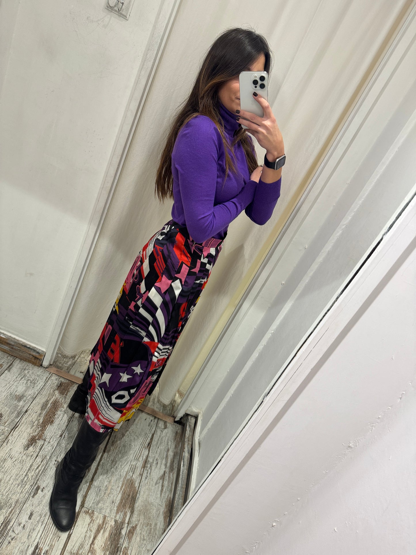 GONNA MSGM PLISSÈ MULTICOLORE