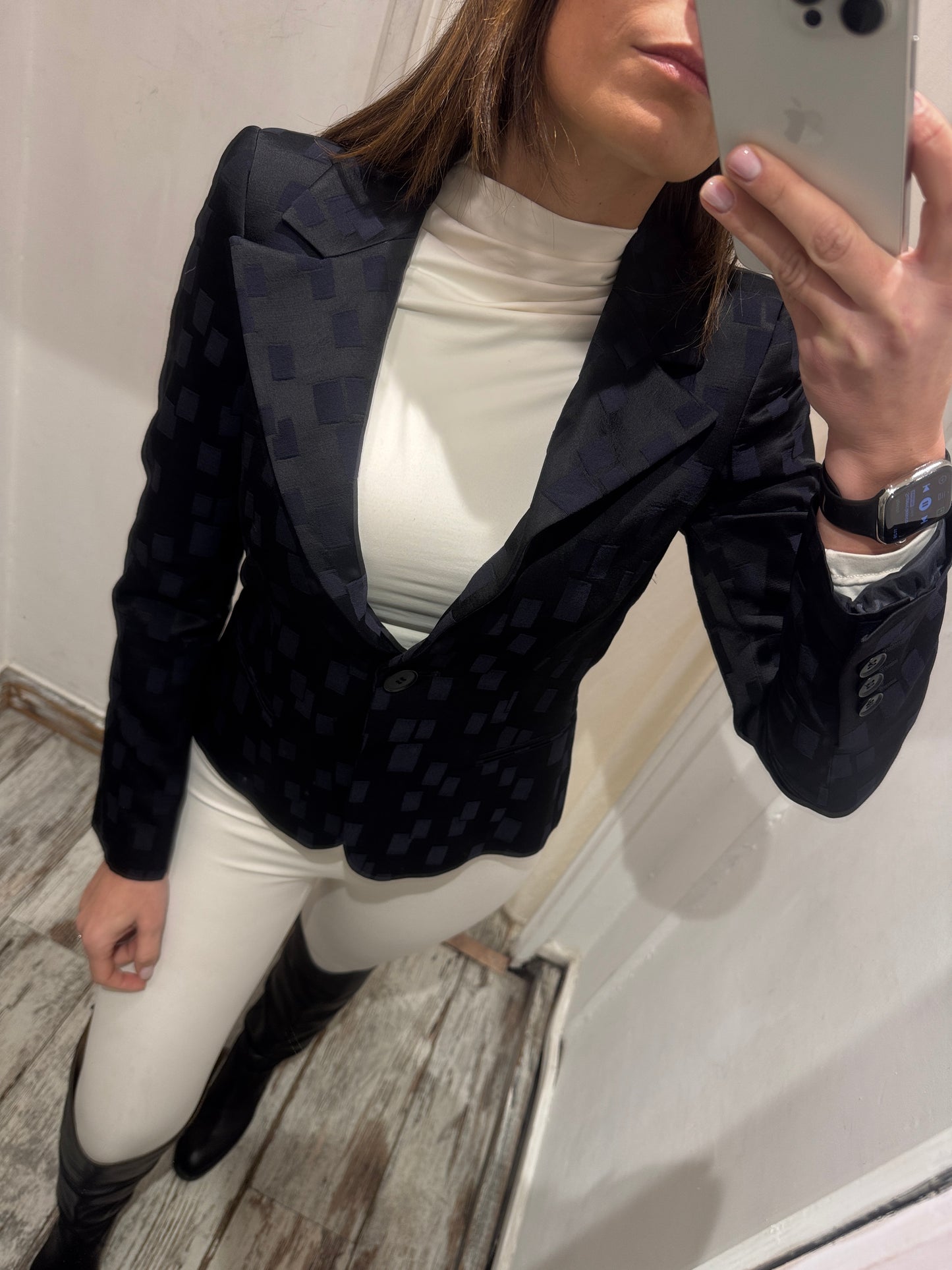 NEW COLLECTION - BLAZER EMPORIO ARMANI NERO E BLU