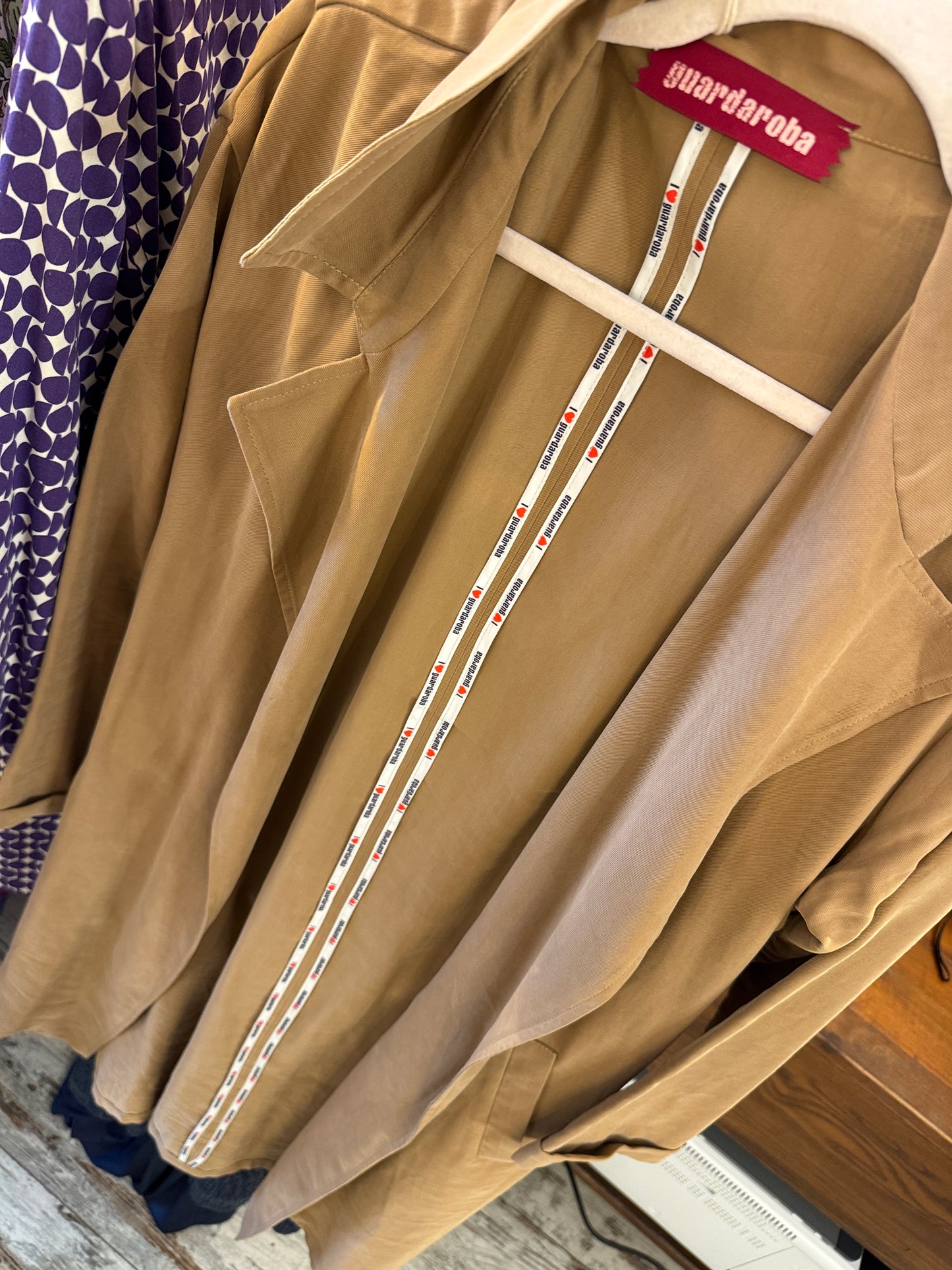 NEW COLLECTION - TRENCH GUARDAROBA CAMMELLO