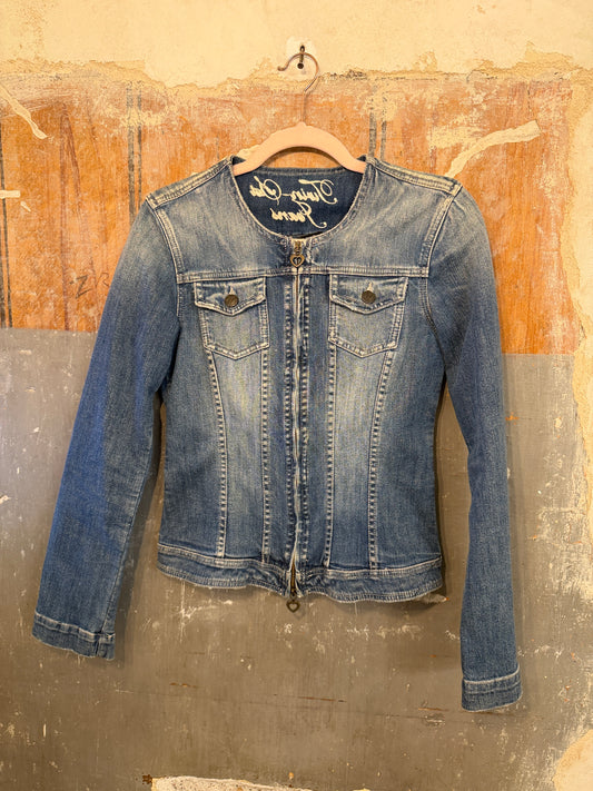 NEW COLLECTION - GIUBBINO DENIM TWIN SET
