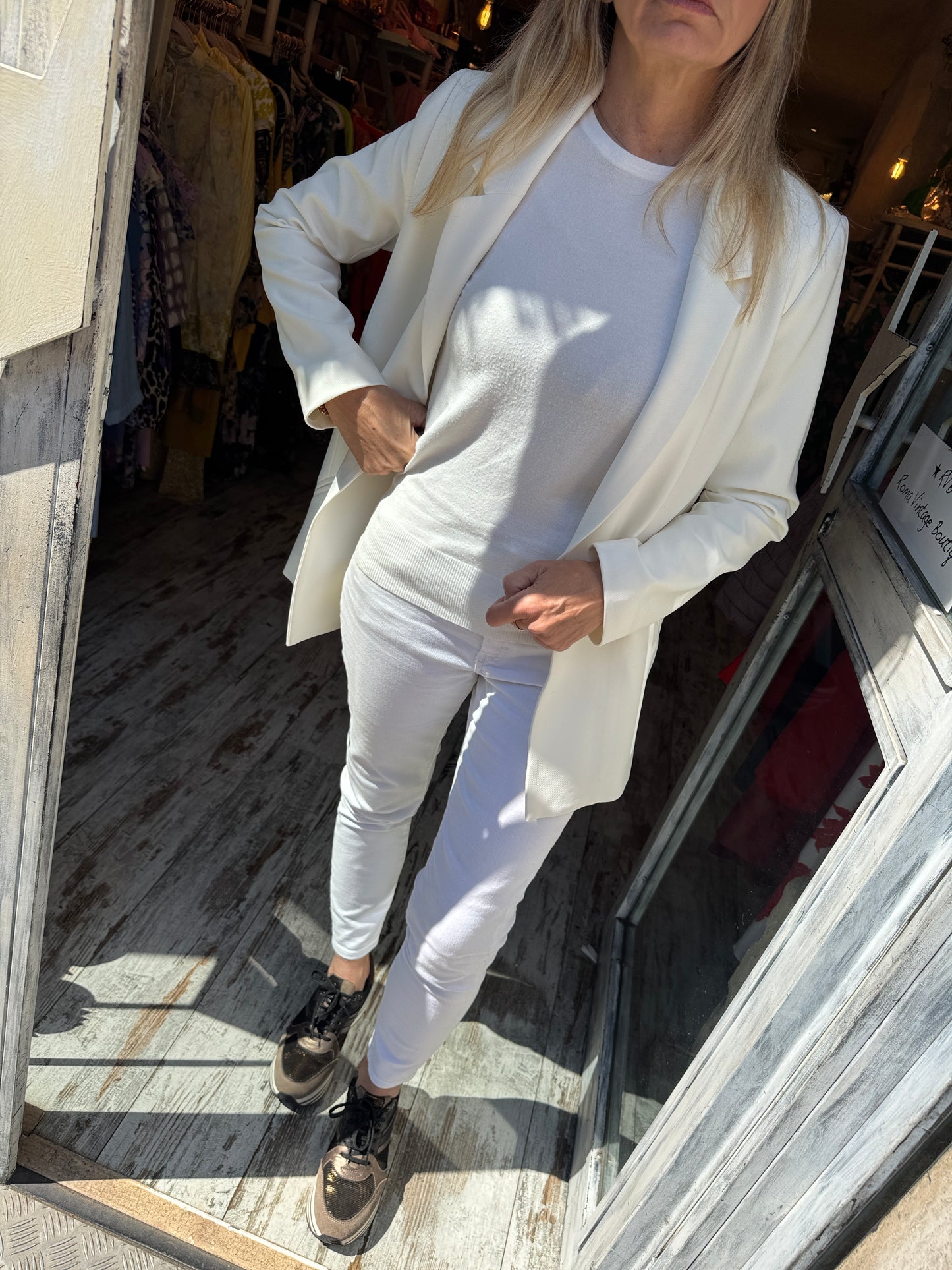BLAZER GESTUZ BIANCO