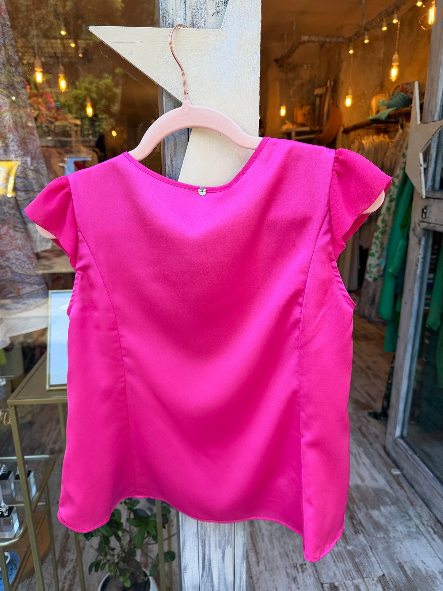 NEW COLLECTION - BLUSA HIGH FUCSIA
