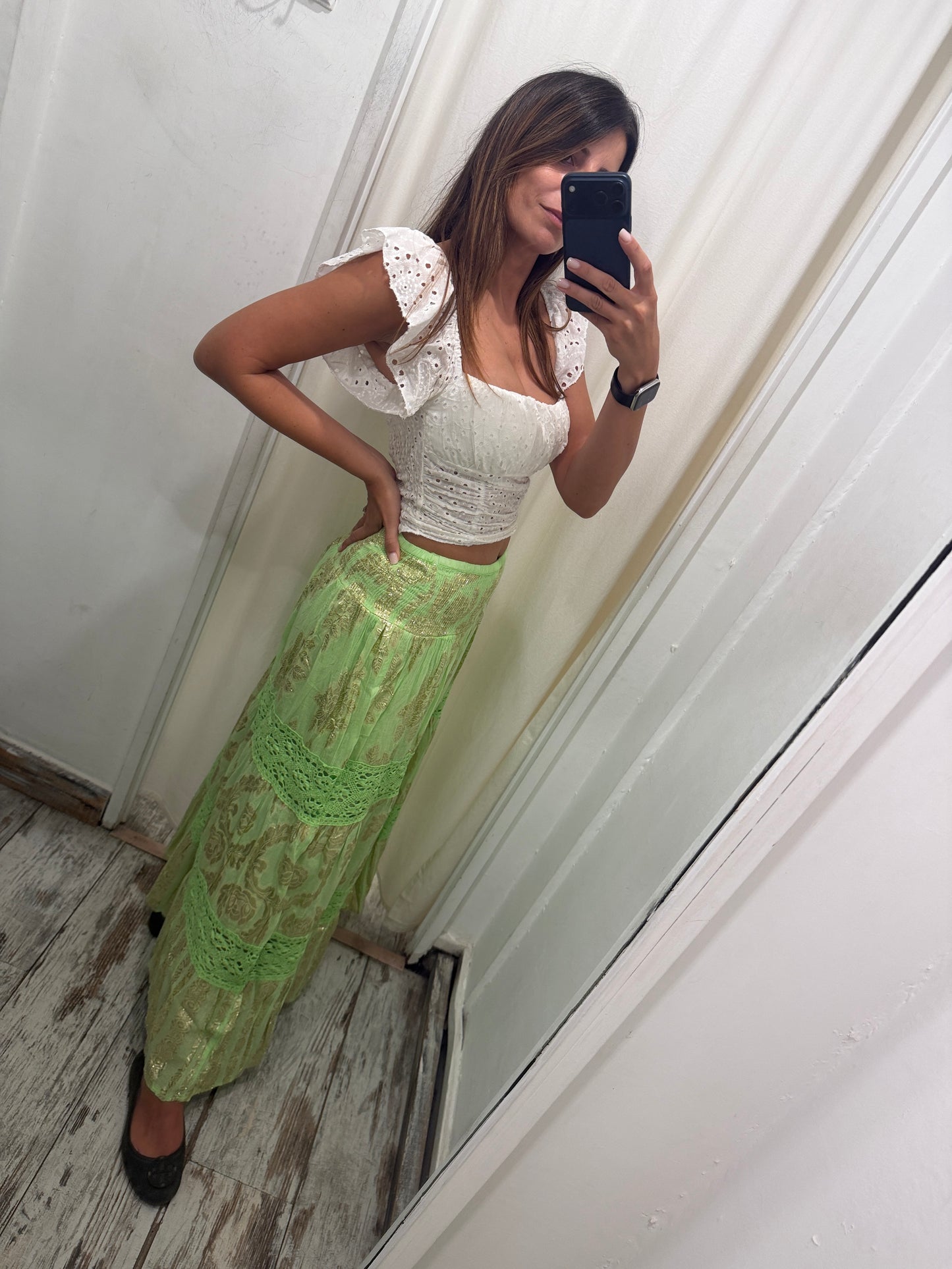 GONNA ETNICA VERDE