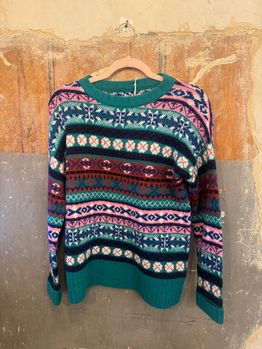 MAGLIA ETNICA VERDE