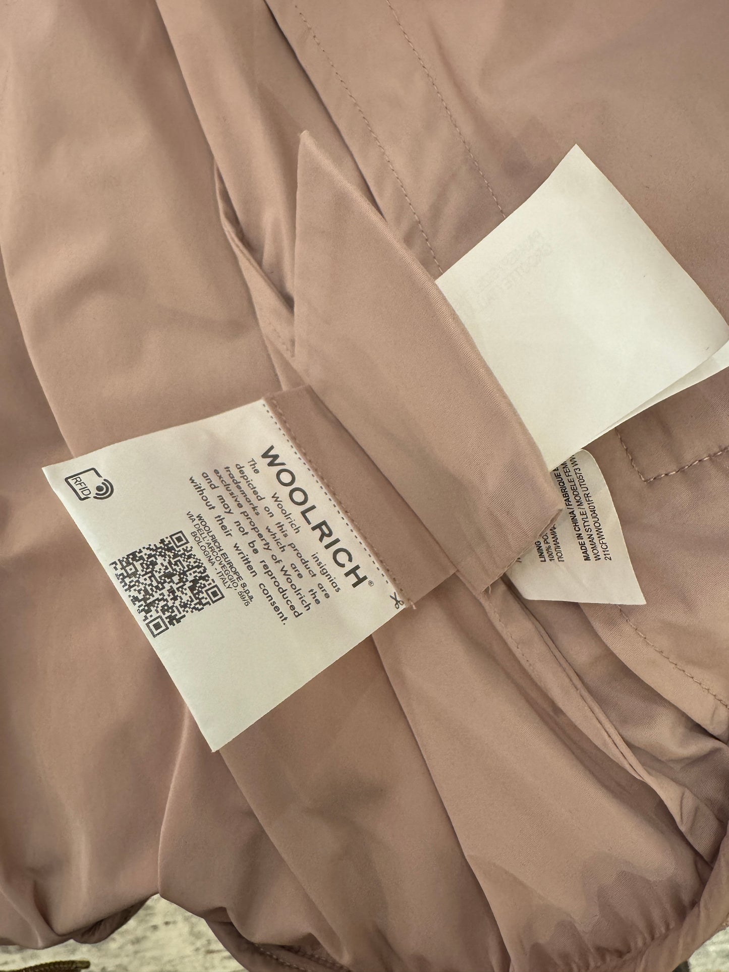 NEW COLLECTION - GIUBBINO WOOLRICH ROSA