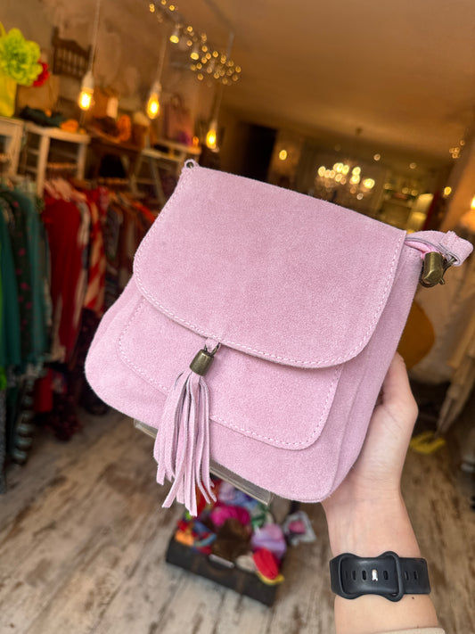 NEW COLLECTION - TRACOLLINA SUEDE ROSA