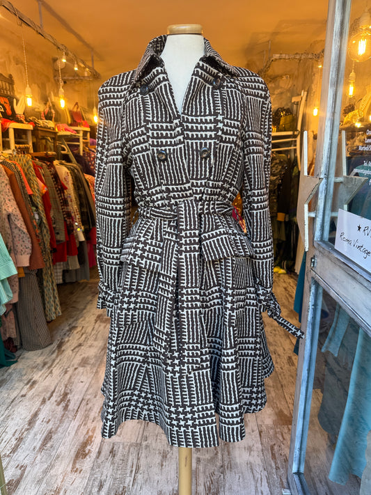 CAPPOTTO FERRAGAMO FANTASIA MARRONE