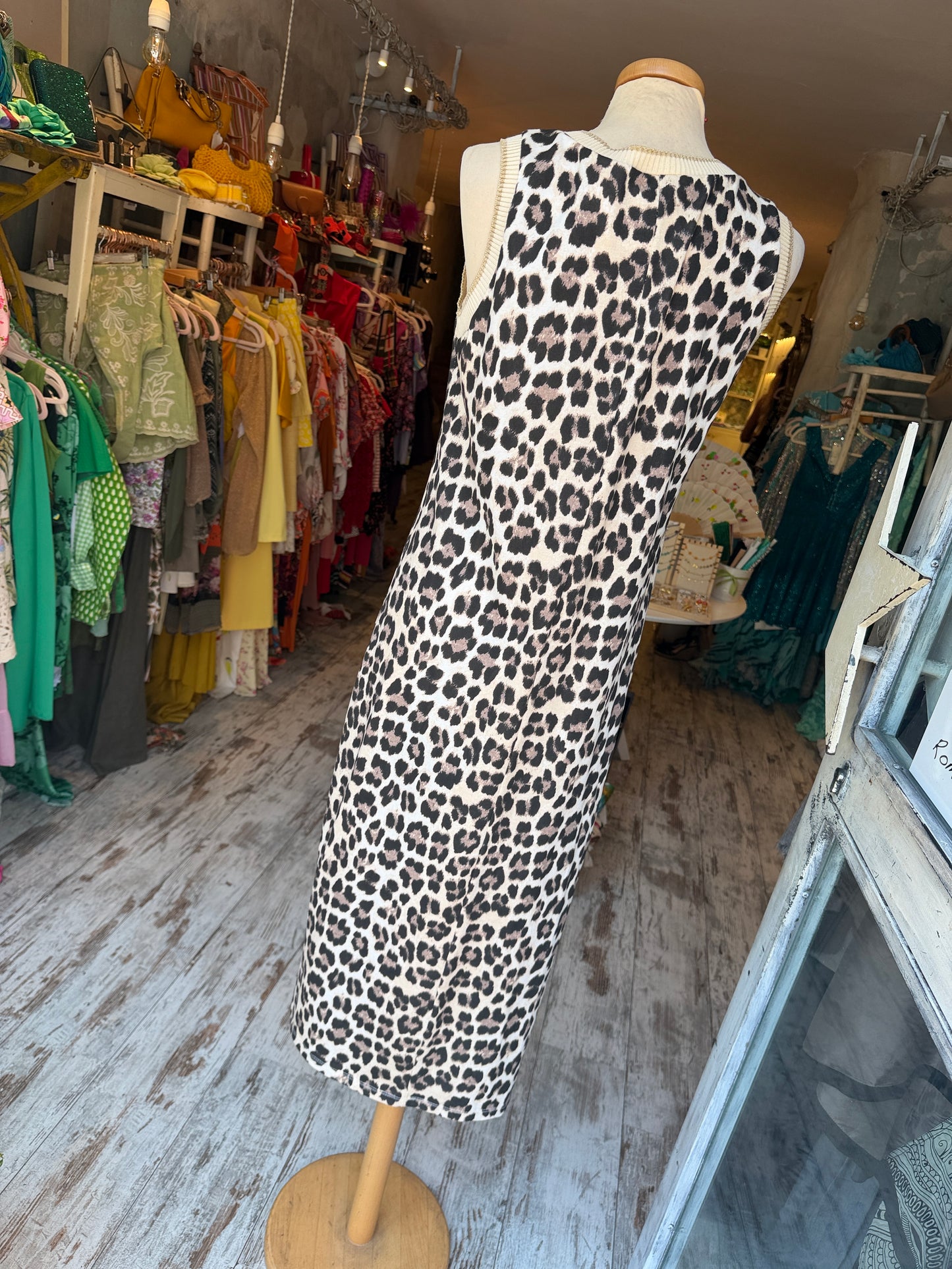 ABITO MIDI ANIMALIER