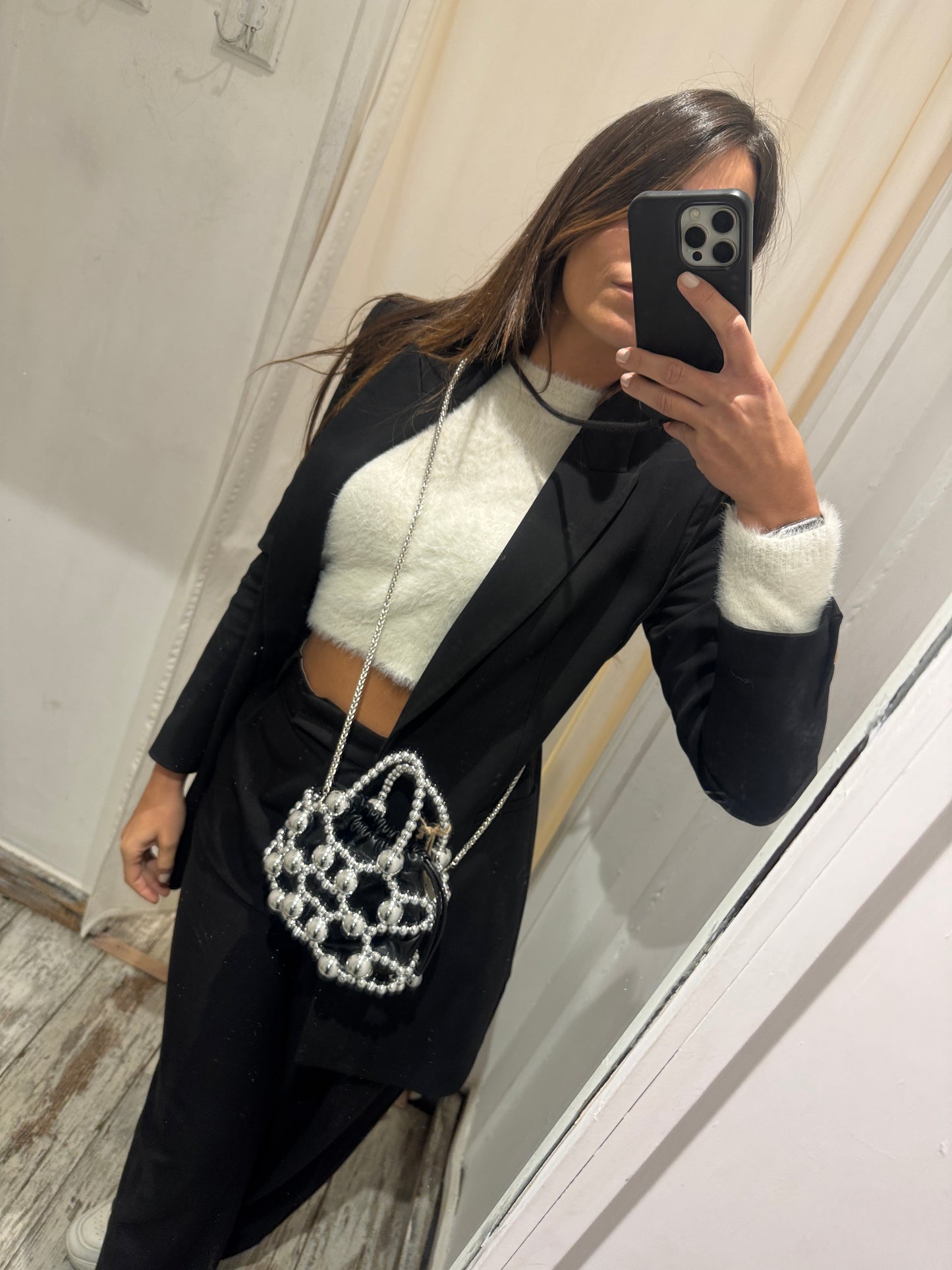 MINI BAG A SACCHETTO NERO