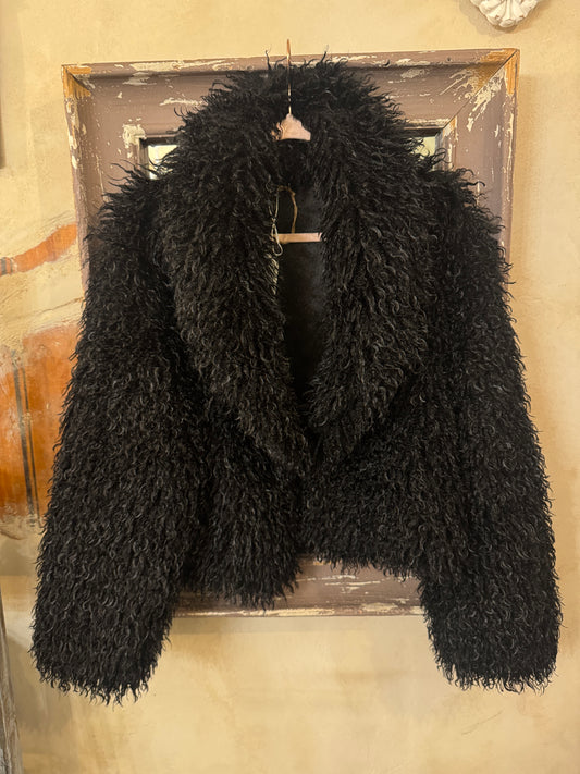 ECOPELLICCIA MONGOLIA NERO