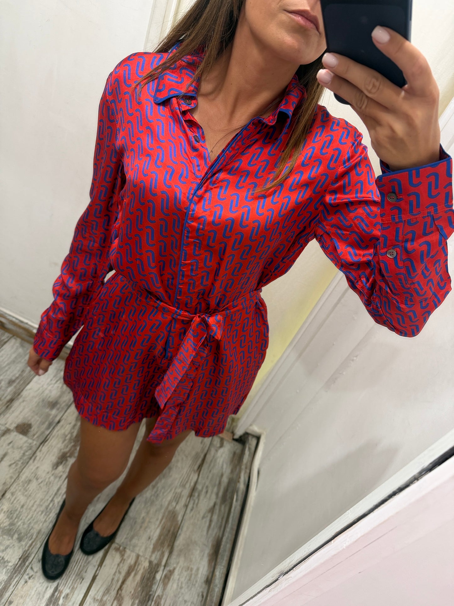 TUTA CORTA JUCCA ROSSO E BLU