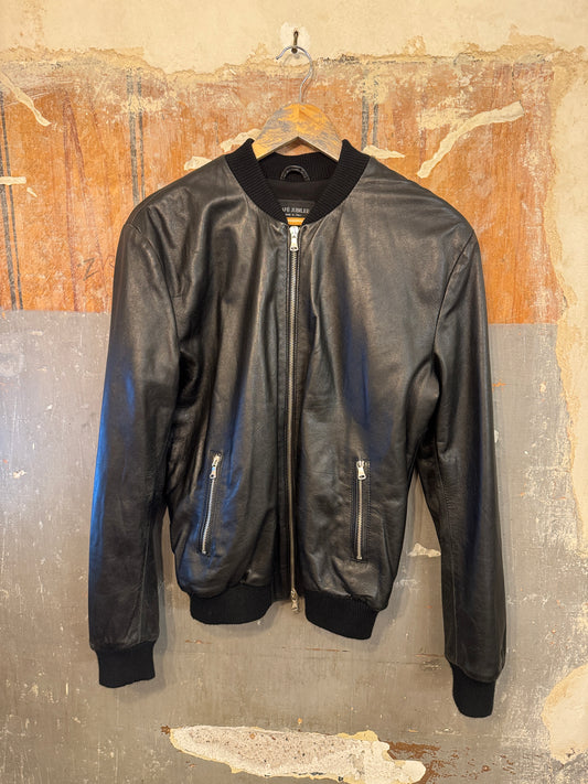 BOMBER CAFÉ JUBILEE PELLE NERO