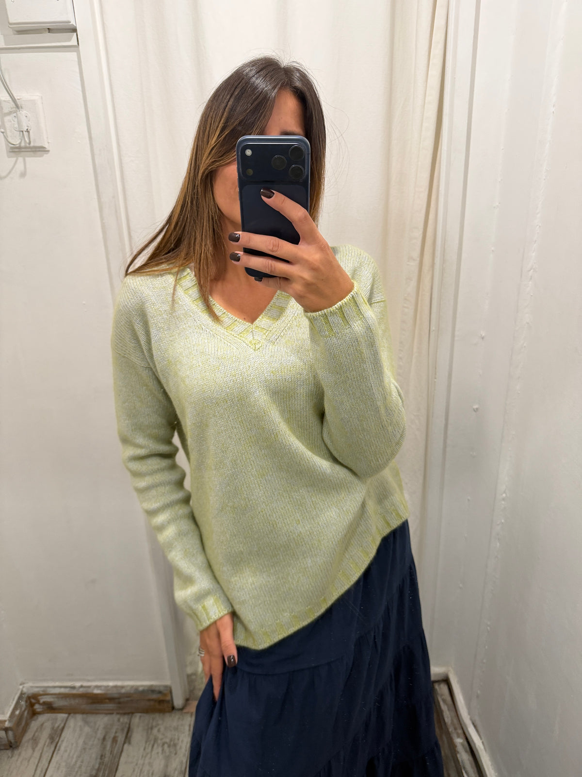 MAGLIONE GRANSASSO VERDE SALVIA