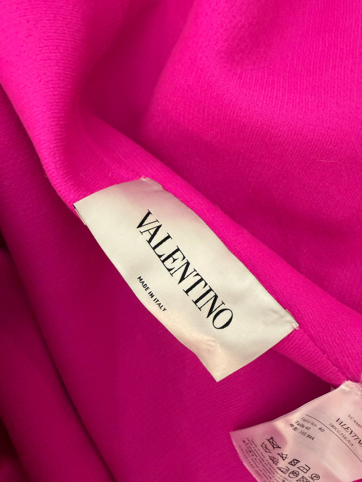 MANTELLA VALENTINO FUCSIA CON CODA