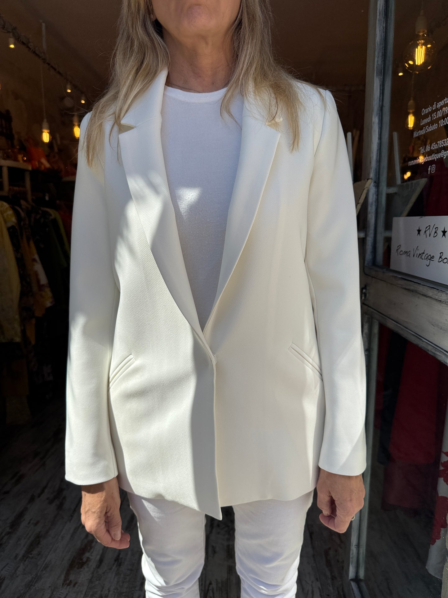 BLAZER GESTUZ BIANCO