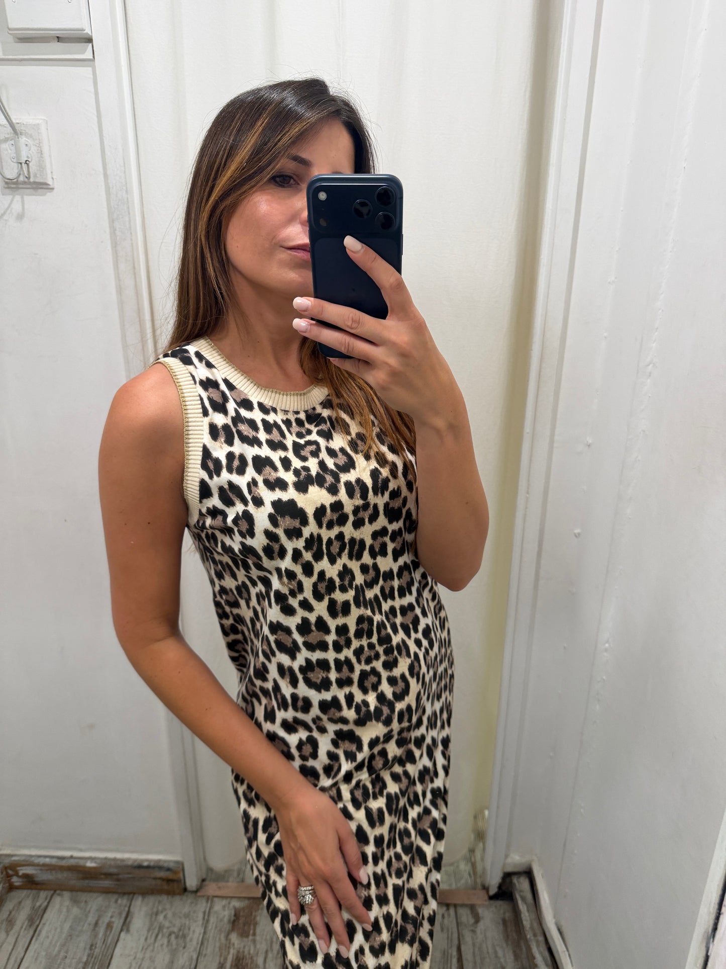 ABITO MIDI ANIMALIER