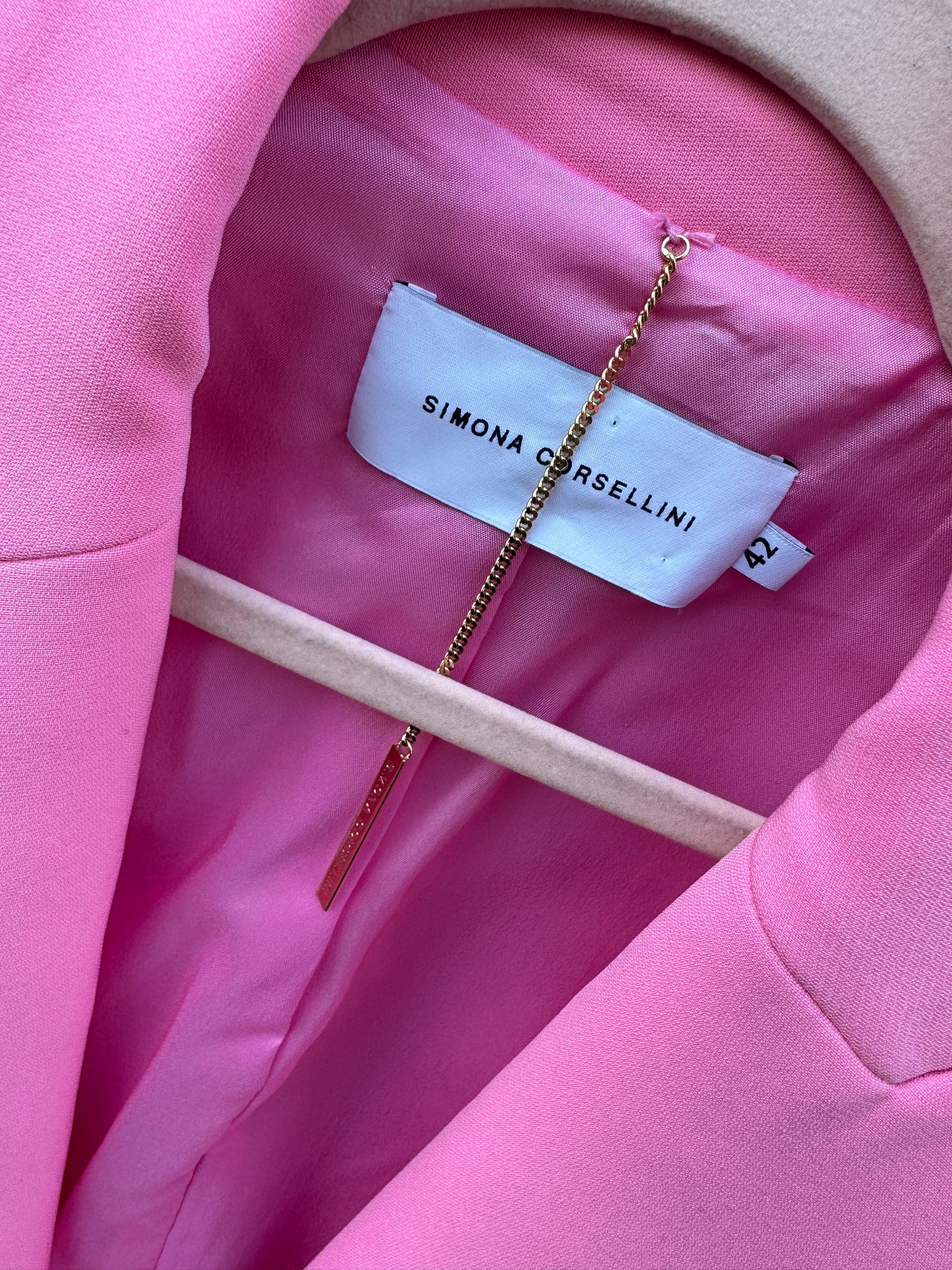 NEW COLLECTION - BLAZER SIMONA CORSELLINI ROSA