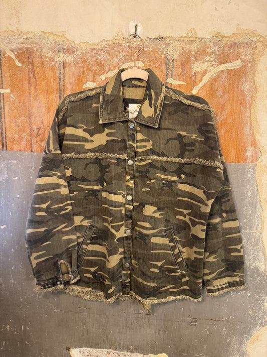 NEW COLLECTION - CAMICIA/GIACCA SUBDUED CAMOUFLAGE