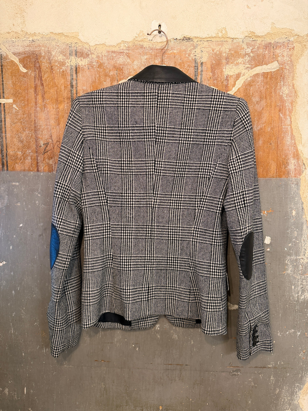 BLAZER MICHAEL KORS PRINCIPE DI GALLES E PELLE