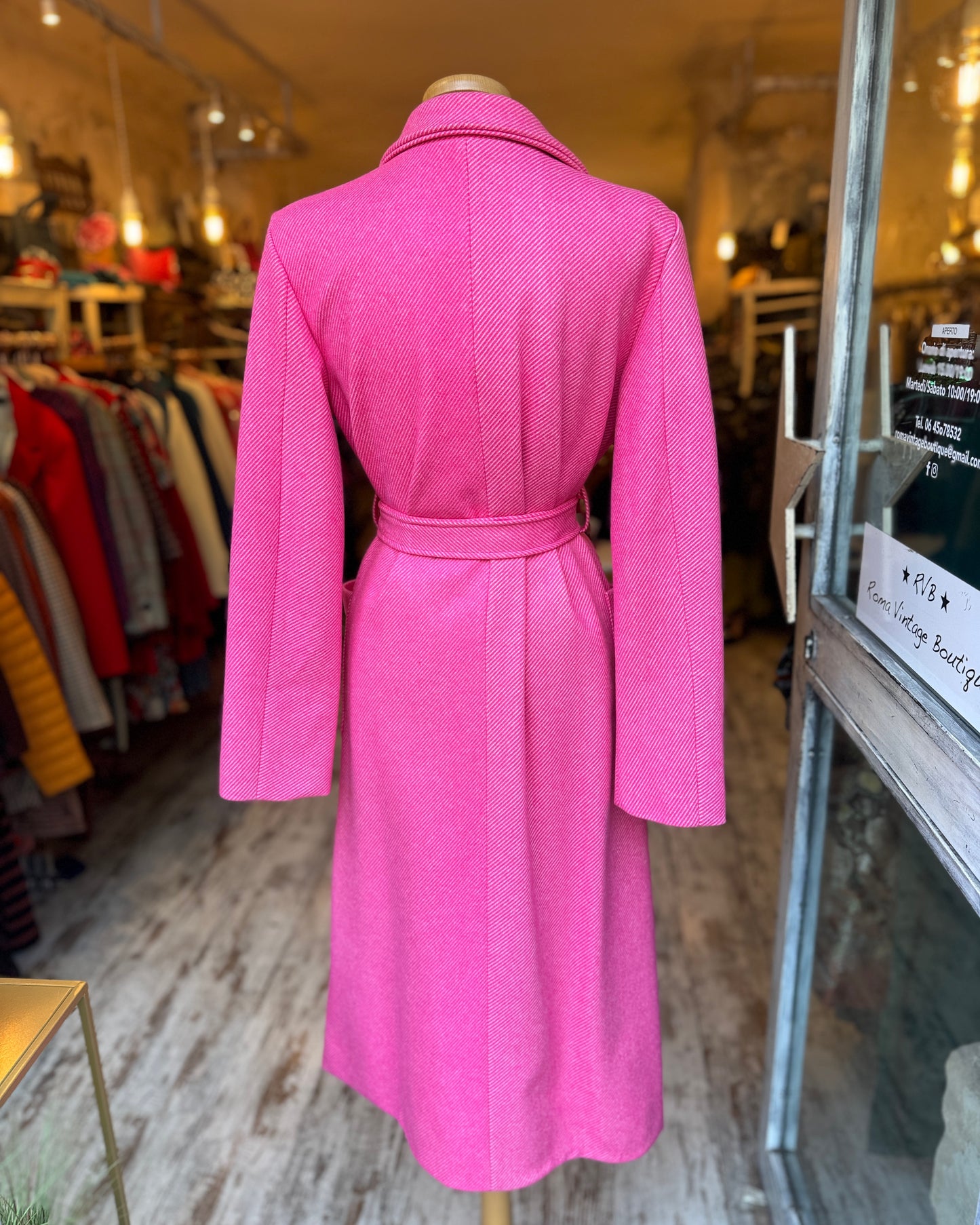 CAPPOTTO LE ROBE A VESTAGLIA ROSA