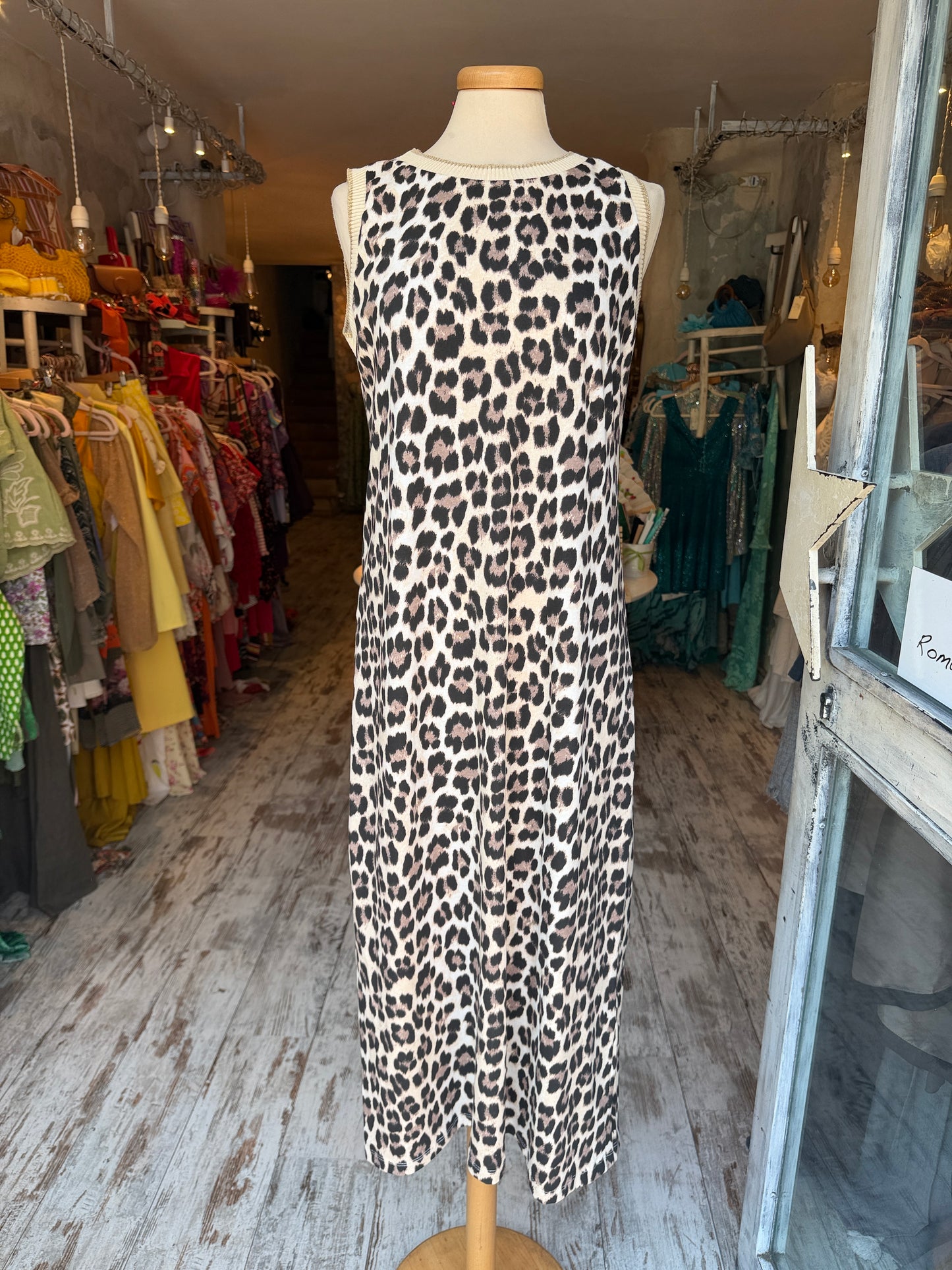 ABITO MIDI ANIMALIER